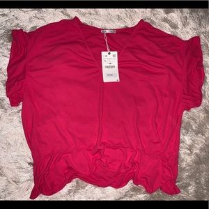 Fuschia Blouse